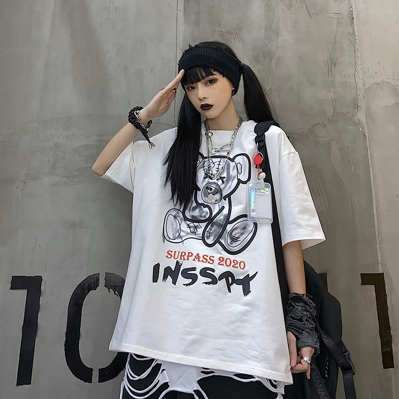 Áo thun form rộng unisex Yinxx, áo phông tay lỡ ATL13