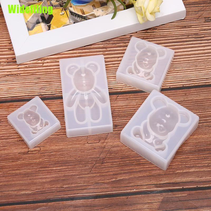 Khuôn Làm Bánh Chất Liệu Silicone Tự Làm Hình Gấu Dễ Thương