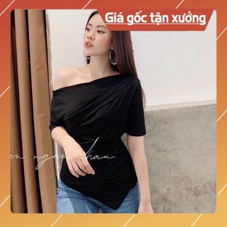 Áo Kiểu Nữ Sang Chảnh Chất Thun Mã KH006