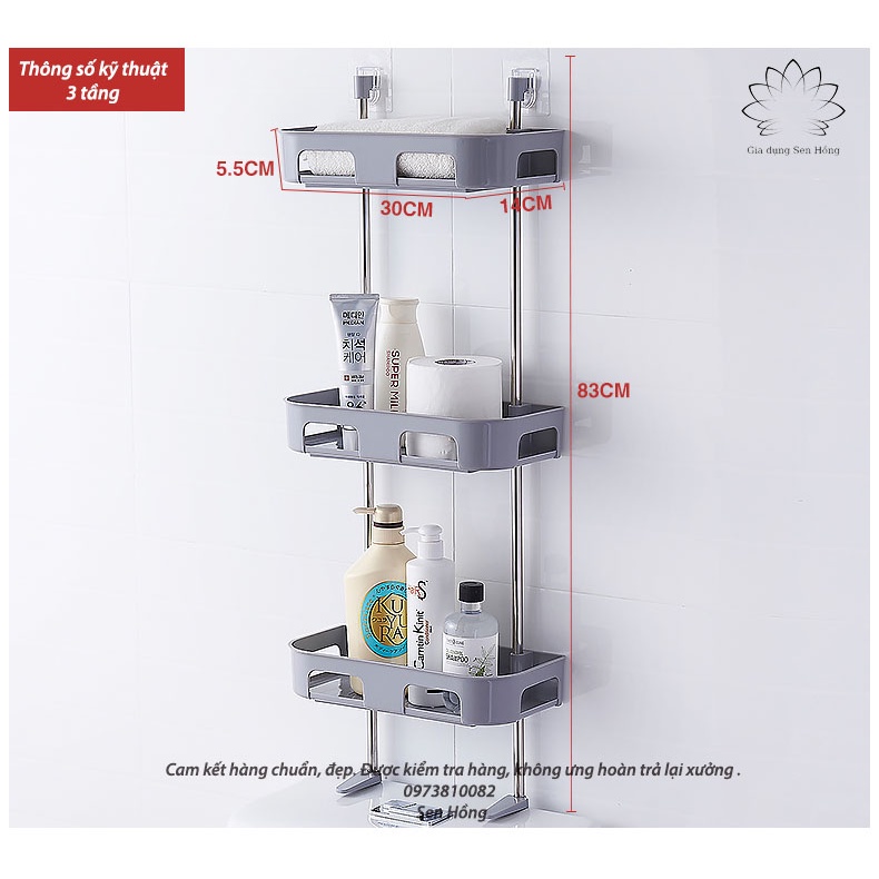 Kệ để đồ , kệ nhà bếp , kệ để đồ nhà vệ sinh 2-3 tầng