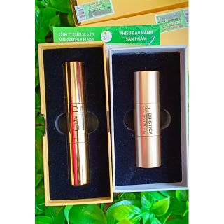 Bộ đôi trang điểm thần thánh kem nền BB stick + son Gold 2 đầu
