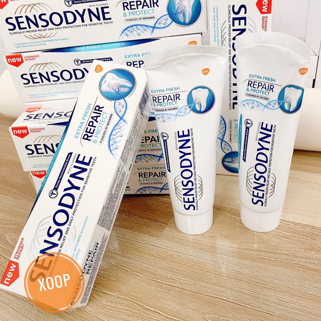 Sale !!! Kem Đánh Răng Sensodyne Repair &amp; Protect Extra Fresh 100g (SP001858 ) Shop Phúc Yến