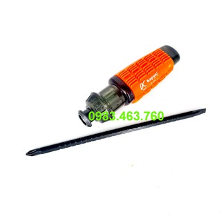 Tua vít kapusi 2 đầu 6* 180mm - vĩ 1 cái