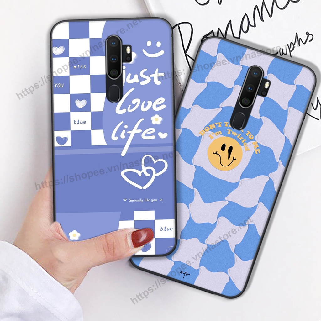 Ốp lưng Oppo A5 2020 / A9 2020 trái tim hình gấu cute cá tính, giá rẻ, cực bền