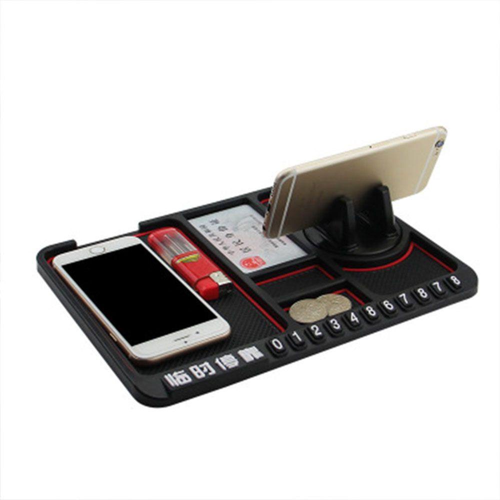 Giá Đỡ Điện Thoại Chống Trượt 4 Trong 1 Cho Xe Hơi