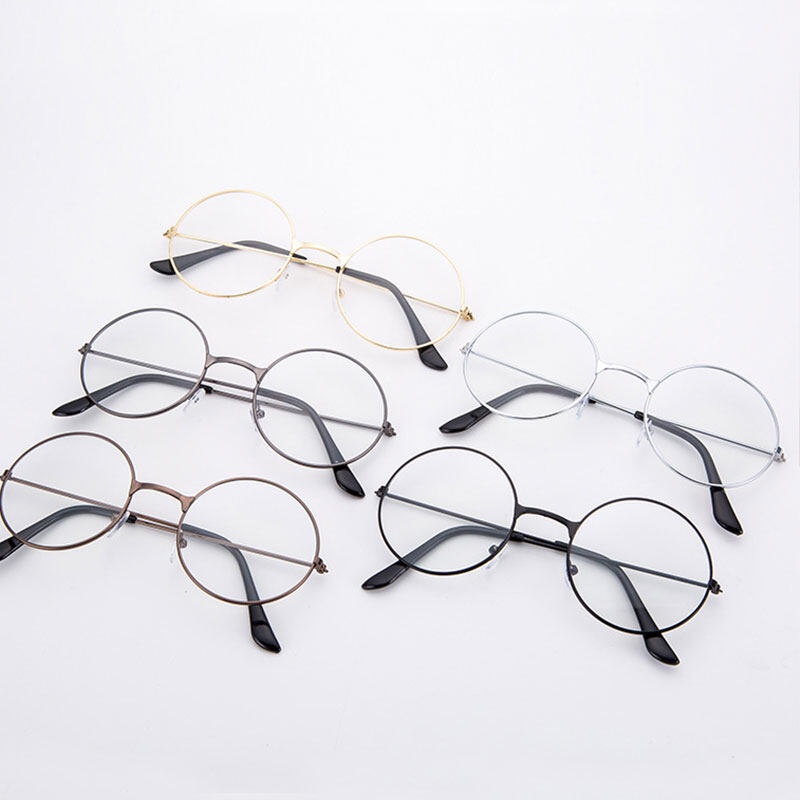 Mắt Kính Gọng Tròn Chống Ánh Sáng Xanh Thời Trang