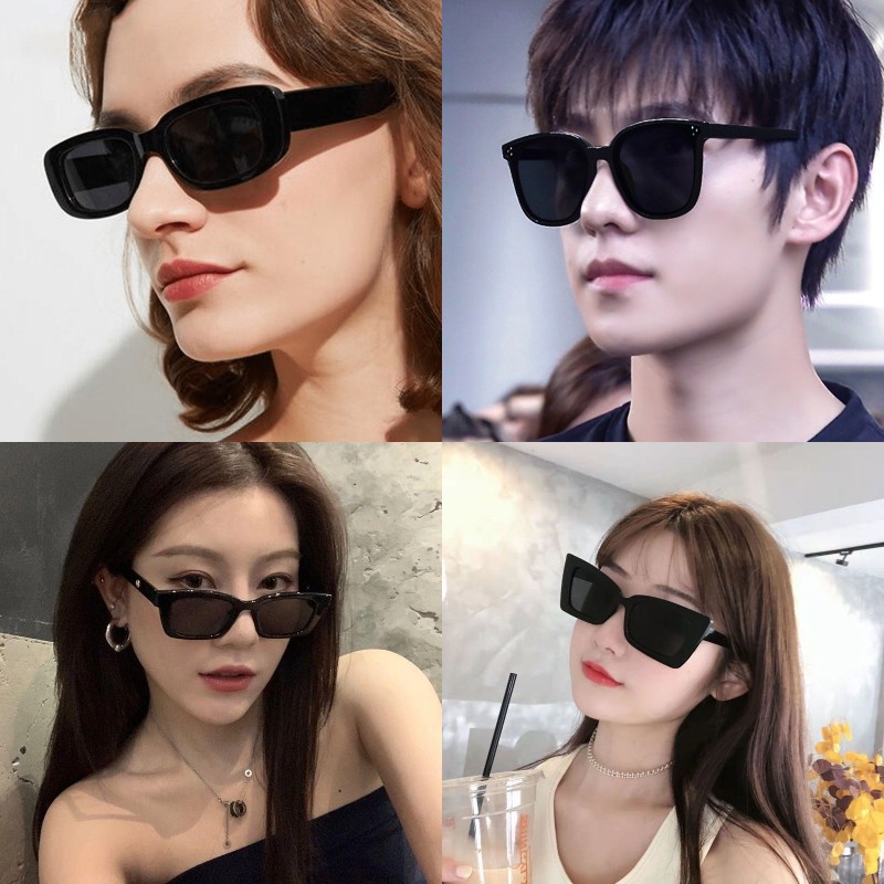 Kính Mát Gọng Vuông Lớn Chống Ánh Sáng Xanh Thời Trang Phong Cách Hàn Quốc
