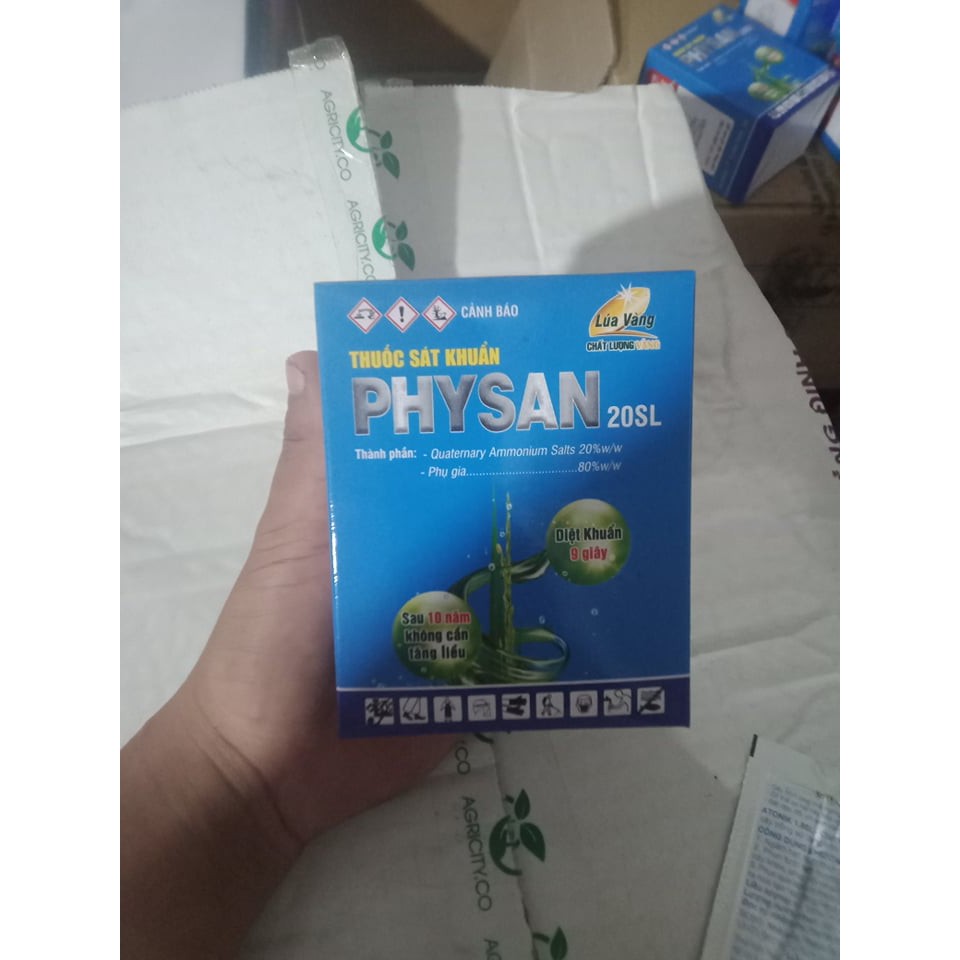 Physan 20sl lạnh gói 25 ml -Dung dịch trị nấm cây trồng