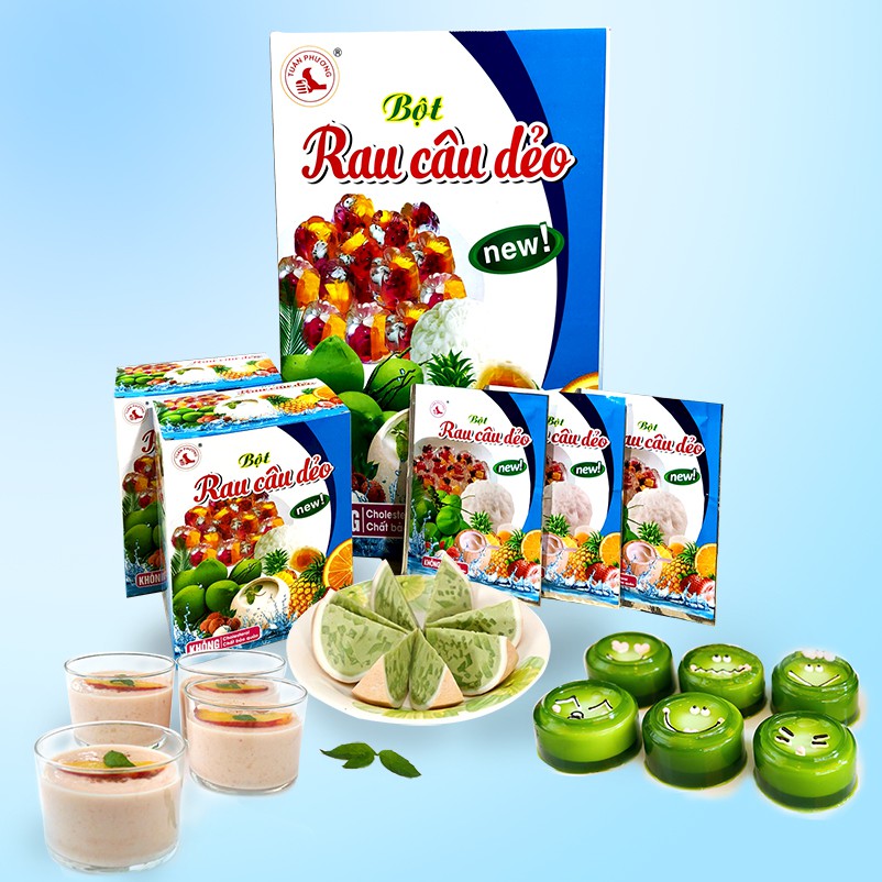Bột Rau Câu Con Cá Dẻo - Bột Làm Thạch 10g ( Gói ) | BigBuy360 - bigbuy360.vn