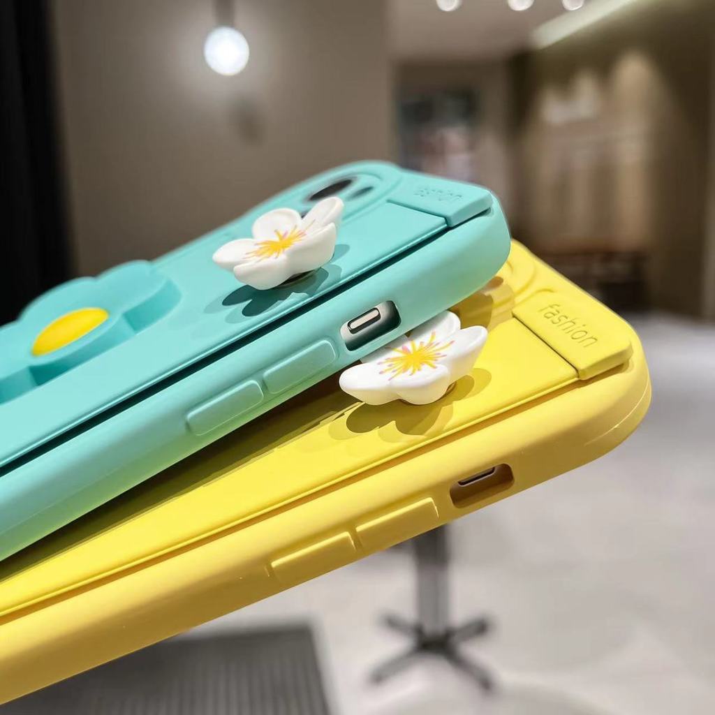 Ốp Điện Thoại Họa Tiết Hoa Hướng Dương Có Dây Đeo Cho iPhone 12 13 11 Pro Max X Xs Max Xr