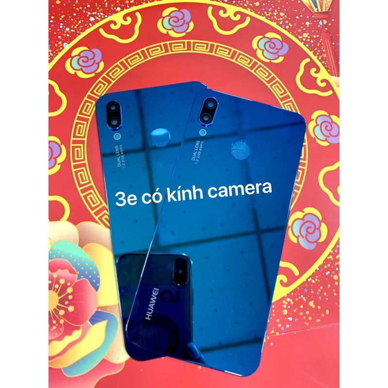 Nắp lưng huawei nova 3e zin-mới 100%