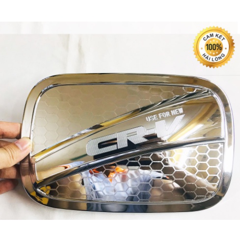 Ốp Nắp Bình Xăng Xe Honda CRV 2018-2023 mạ crom cao cấp