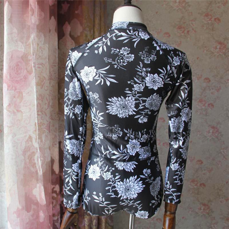 Đồ bơi 1 mảnh tay dài khoá kéo trước | BigBuy360 - bigbuy360.vn