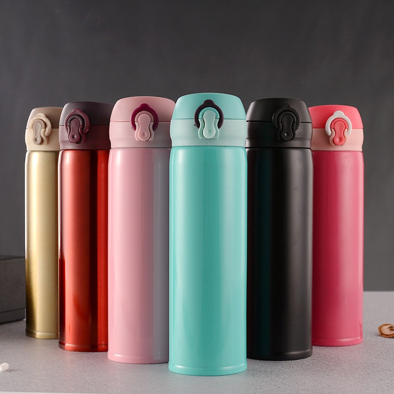 Bình giữ nhiệt nóng lạnh 550ml, bình đựng nước inox 304, kèm quai xách tiện lợi, giữ nhiệt siêu lâu