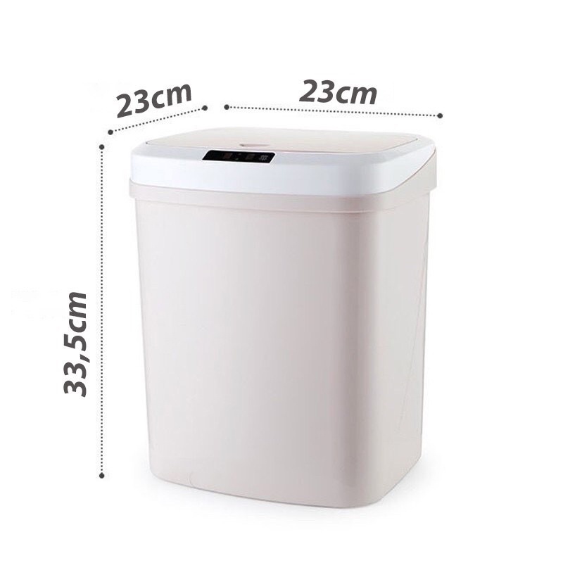 (BH 1 năm) Thùng rác thông minh 15L cảm ứng tự mở đóng Smart Trash-15L thông minh tiện ích sang trọng