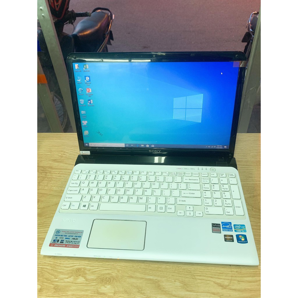 Laptop Sony vaio SVE15 Sang chảnh chíp core i5-3210M/4GB/HDD 500GB HD 4000~2g game mượt. Tặng chuột | BigBuy360 - bigbuy360.vn