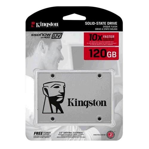 Ổ Cứng SSD Kingston UV400 SATA 3 SUV400S37 550MB/s 120GB (Xám)- Hãng phân phối chính thức