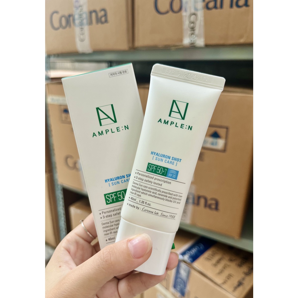 Kem chống nắng Hyaluronshot Suncare SPF50+ IRF20 40ml