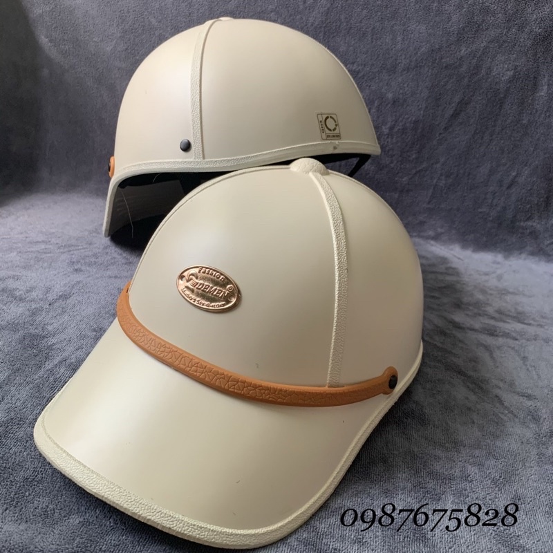 Nón kết bảo hiểm thể thao DEMEN chính hãng cho nam nữ hình chụp thật 100%