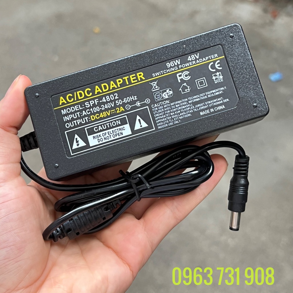 cục nguồn adapter 48V 2A loại tốt