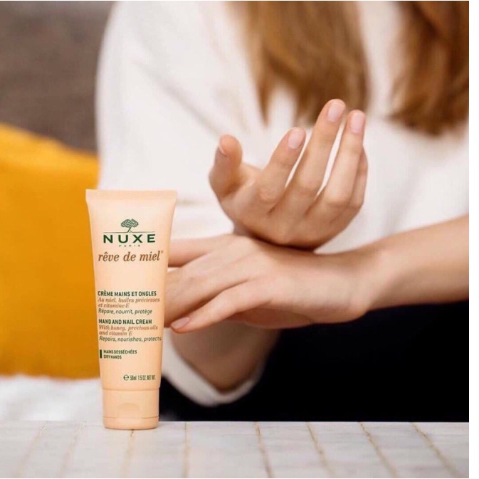 Kem dưỡng da tay và móng Nuxe Pháp 50ml dưỡng da tay mềm mịn chống khô nứt - Shop Viloet