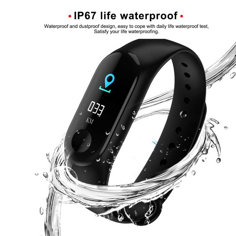 Vòng đeo tay thông minh M3 theo dõi sức khỏe