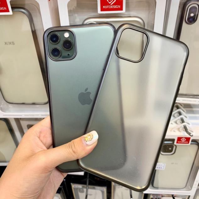 Ốp KTS silicon mỏng lưng nhám Ip11/ Ip11 pro/Ip11 pro MAX 💎