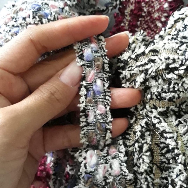 Dây viền vải dạ hottrend