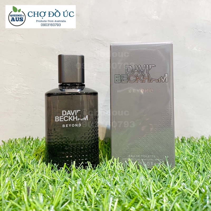 Nước hoa nam David Beckham CLASSIC - BLUE - HOMME - EDT 100ml - nhập Úc tem Chemist Warehouse