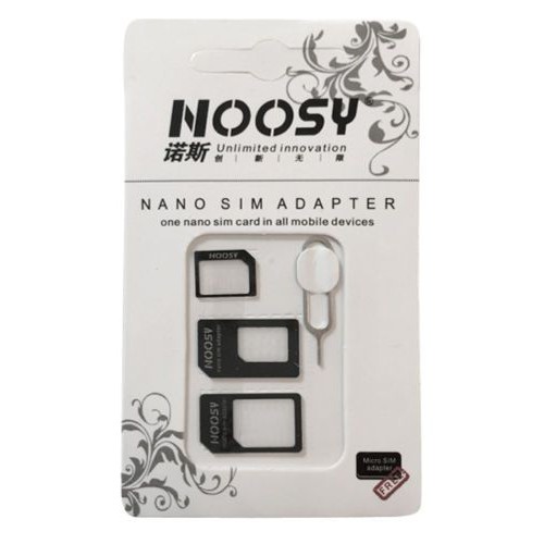 Bộ SIM Card Adapter 4 Trong 1 Nano Micro SIM Adapter