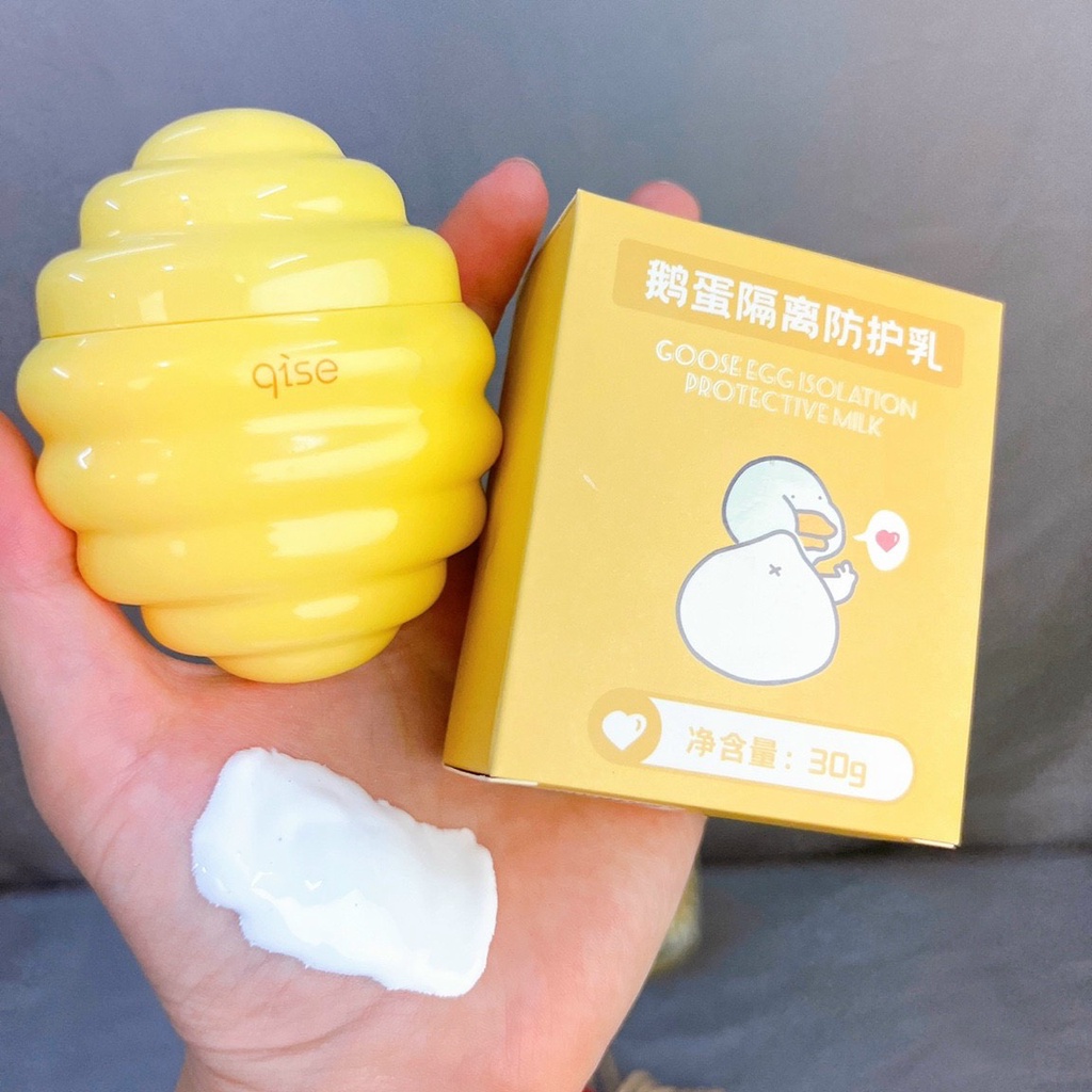 Kem nền trắng da nâng tone tổ ong QISE