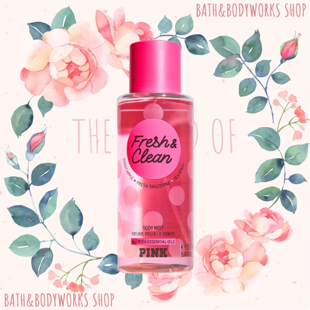 Xịt Thơm Toàn Thân Victoria’s Secret Fresh & Clean