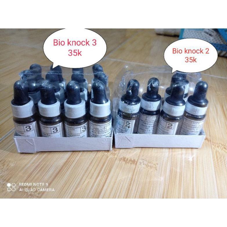 Bio Knock số 1-2-3-4 - Xử Lý Nước Mới, Phòng Và Diệt Các Loại Nấm, Trị Thối Thân, Ký sinh trùng Cho Cá Cảnh