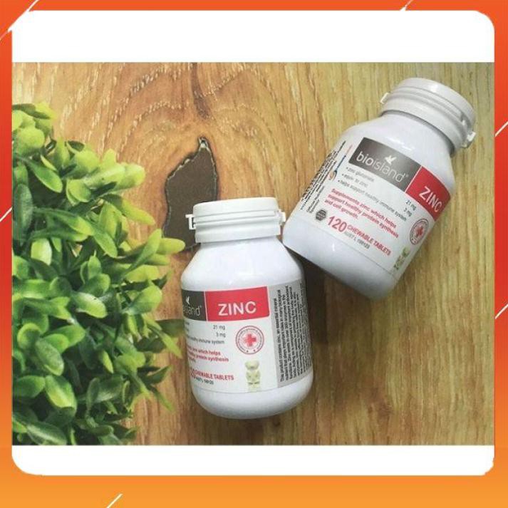 Kẽm Bio Island Zinc [FREE SHIP - NỘI ĐỊA] phiên bản mới nhất date 2024 120 viên