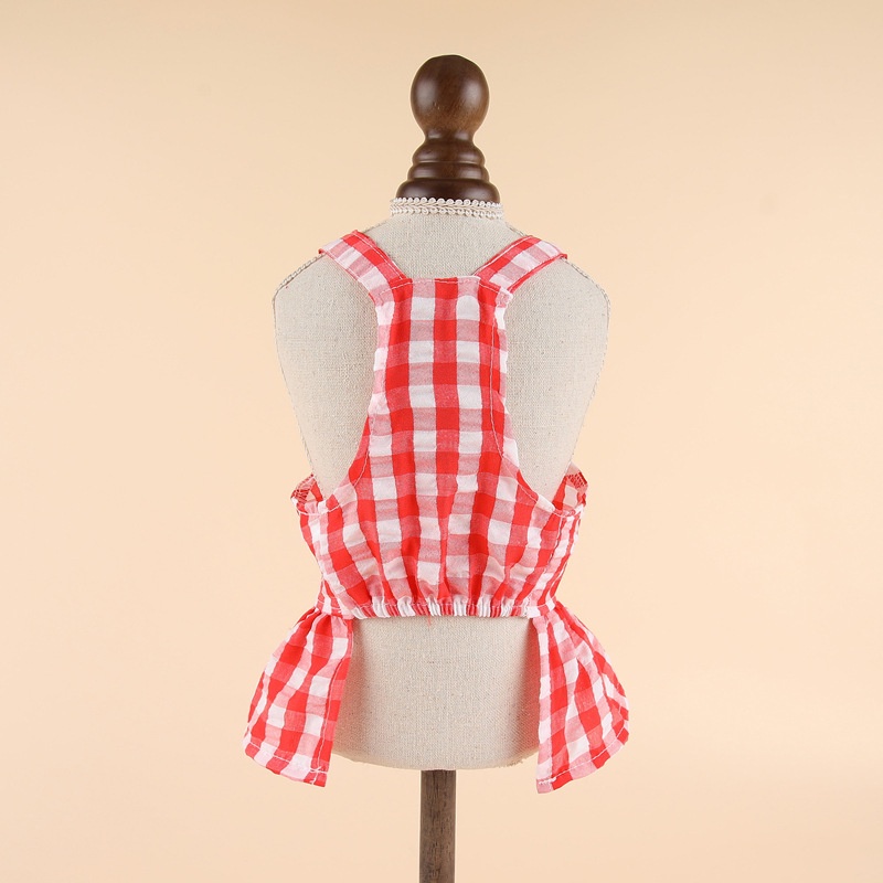 Bộ đồ thời trang mùa hè kẻ sọc dễ thương cho thú cưng 2022