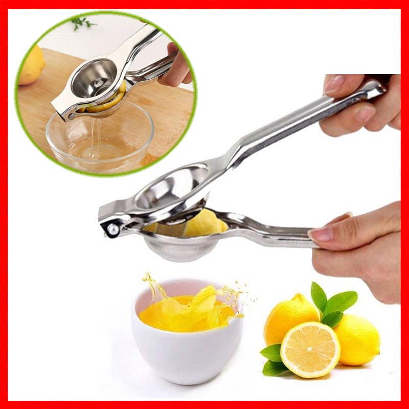 Dụng cụ vắt nước chanh, bóc tỏi, chất liệu Inox an toàn sức khỏe (Hàng loại 1)
