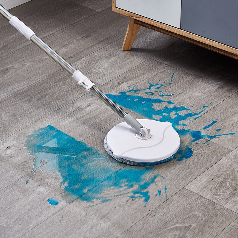 Bộ Cây Lau Nhà Tự Vắt Thấm Hút Tốt Nhanh Khô Xoay 360 Độ ECO S320