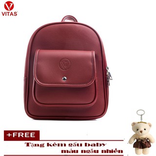 Balo Nữ Du Lịch Cao Cấp VITAS VT02- CHÍNH HÃNG PHÂN PHỖI ⭕ Màu Đỏ ⭕