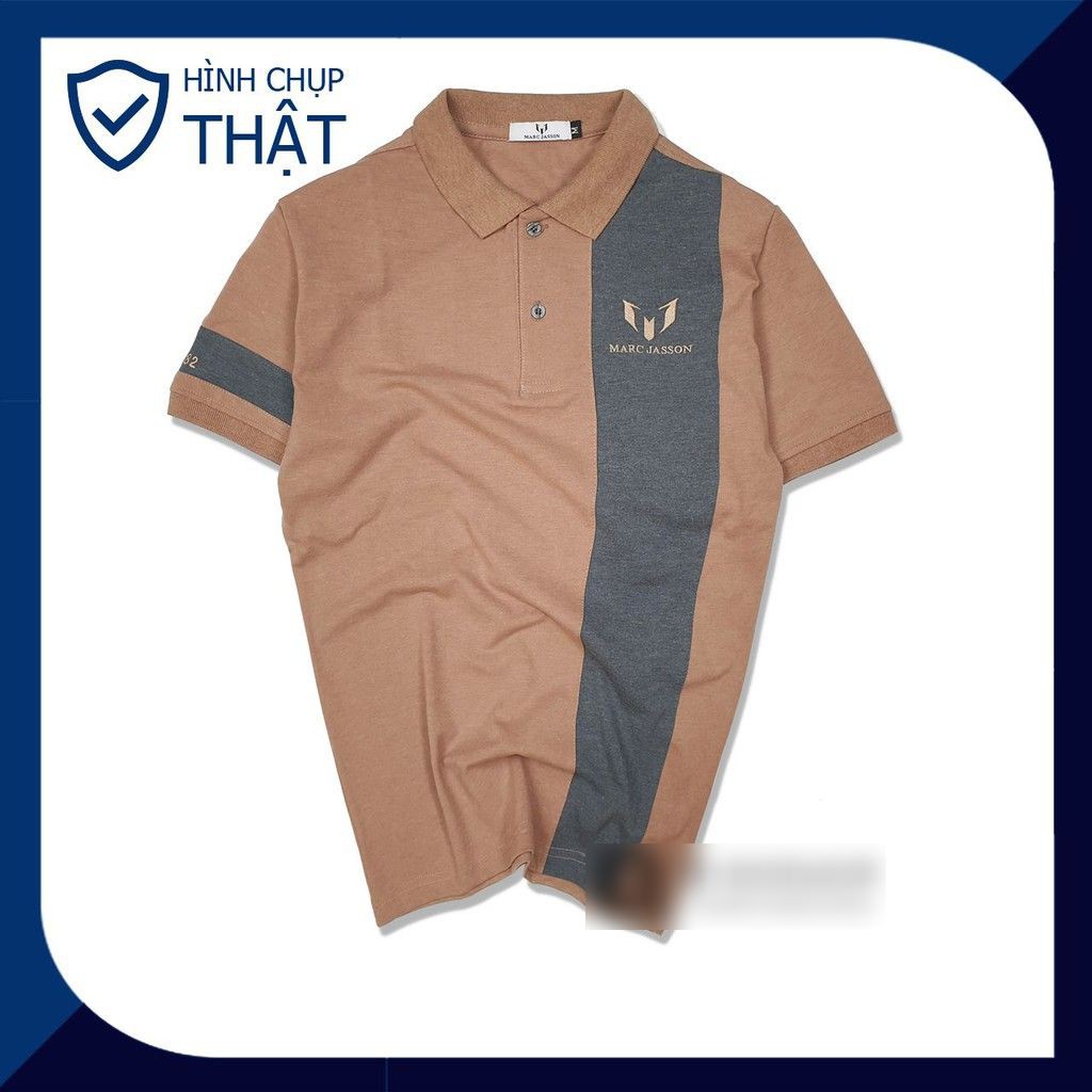 Áo polo nam MARC1982 4M vải cotton cá sấu - Phối màu trẻ trung, năng động THE BASIC STORE | BigBuy360 - bigbuy360.vn