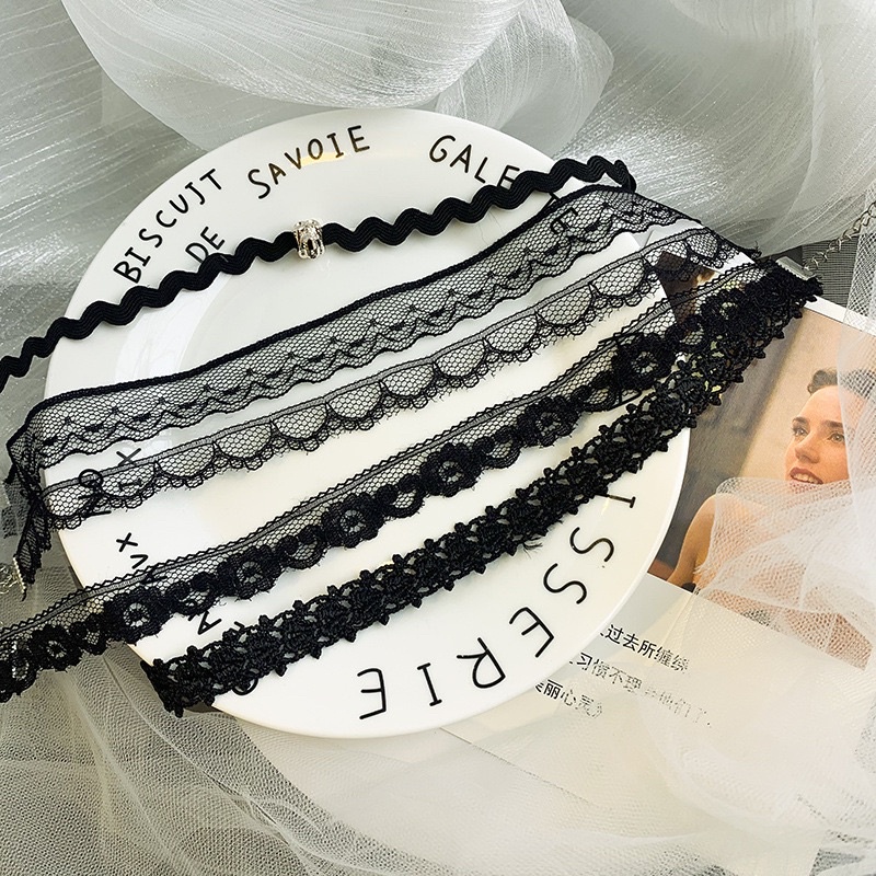 choker đen siêu hot  cá tính , vòng cổ phong cách