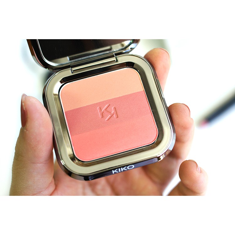 (Chuẩn Pháp-Màu 03/04) Phấn má 03 màu KIKO Shade Trio Blush