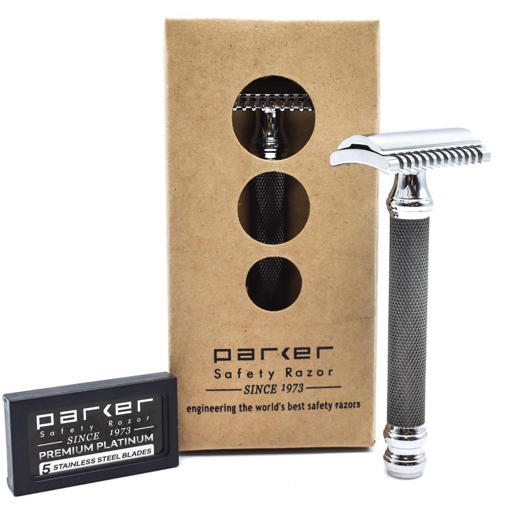 Dao Cạo Râu Parker 26C Safety Razor Open Comb