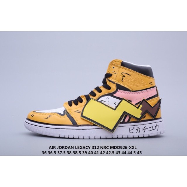 2021  ẢNH THẬT | Giày Thể Thao Jordan 1 x pokemon | BigBuy360 - bigbuy360.vn