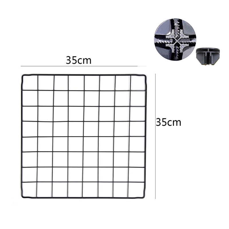 Tấm lưới làm quây chuồng dành cho thú cưng: chó, mèo, thỏ, bọ,... lưới sắt sơn tĩnh điện - Kitty Pet Shop BMT