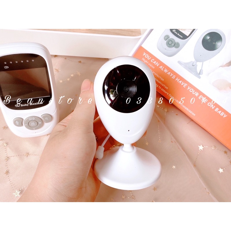 Máy báo khóc Baby Monitor MBK02 màn hình 2.4 in- Camera giám sát bé