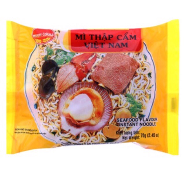Thùng 30 gói mì Miliket thập cẩm hải sản