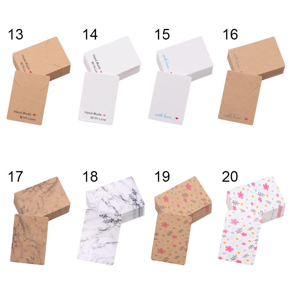 Vòng cổ Giấy Kraft Thiết Kế Nhiều Họa Tiết Thời Trang DIY