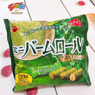 Bánh Bông Lan Cuộn Trà Xanh Bourbon