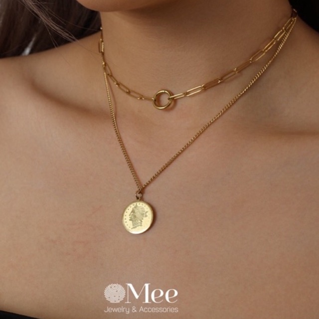 Vòng cổ nữ MEE nữ hoàng Elizabeth - N2539