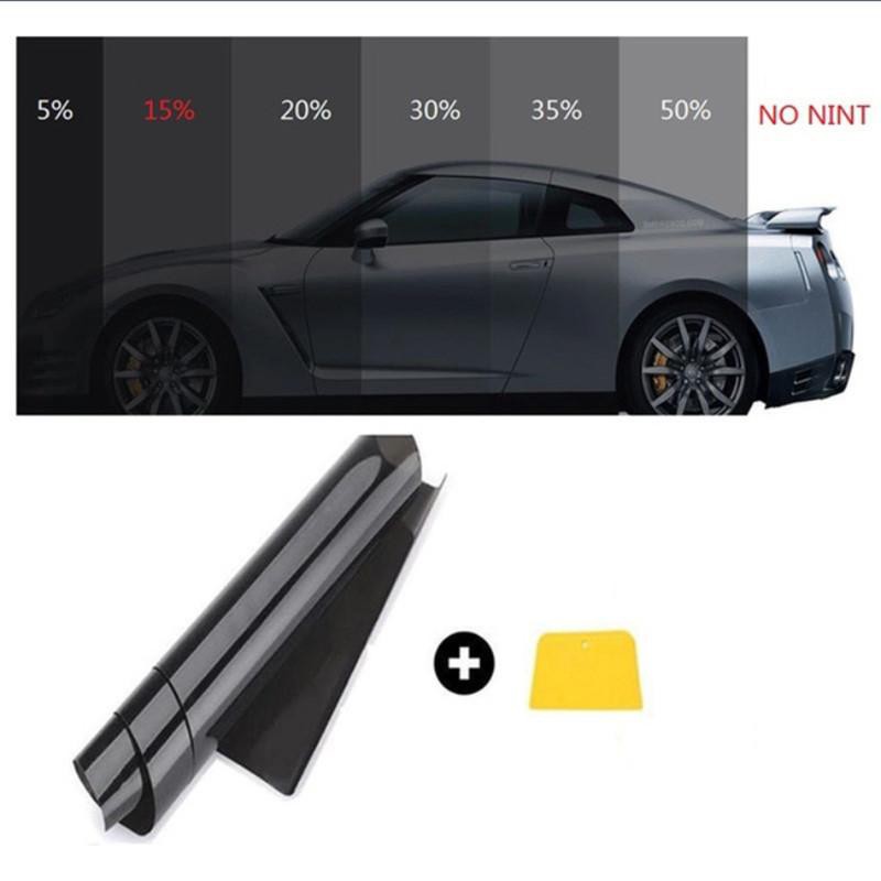 Phim cách nhiệt mặt trời dán kính xe ô tô xe hơi máy bay gương kính chịu nhiệt chống nắng kích thước 0